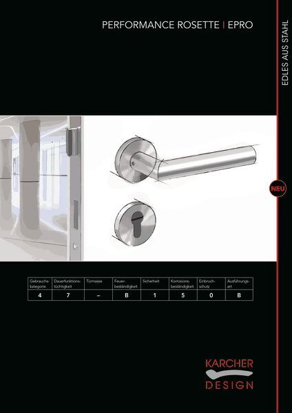 Karcher Design EPRO Performance Rosette